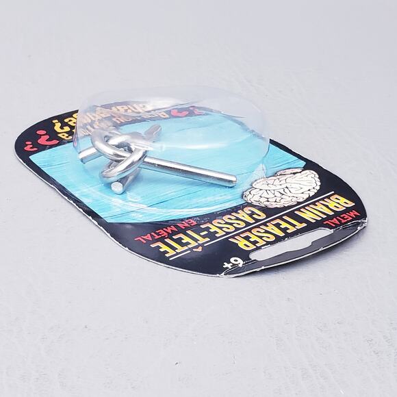 Greenbrier Intl. Metal Brain Teaser Challenge Puzzle Games New Sealed in Package - Picture 8 of 8